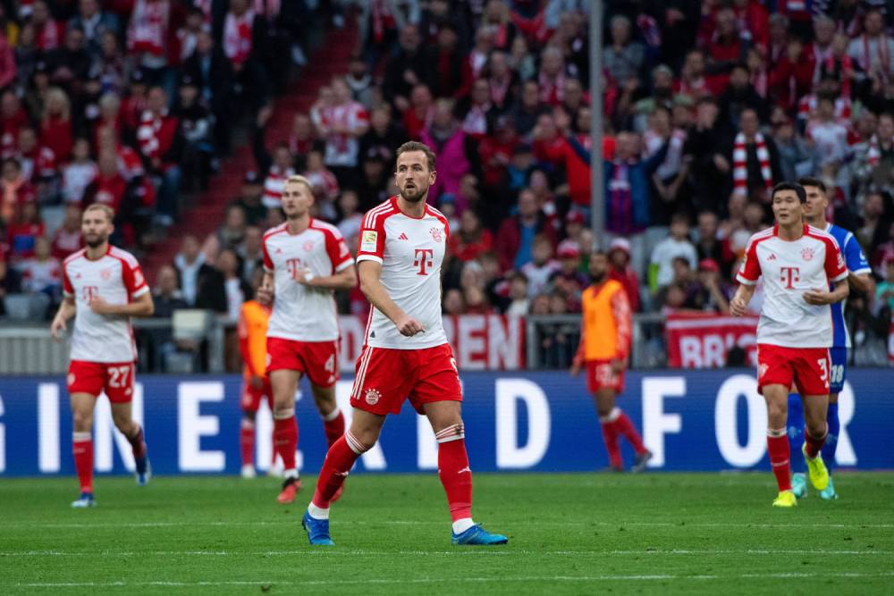 Bayern de Munique durante campeonato da Bundesliga