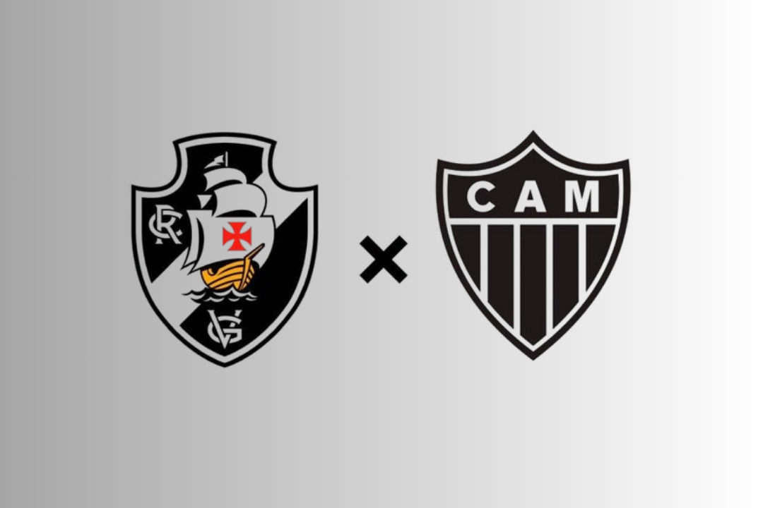 Confronto logos Vasco da Gama x Atlético-MG